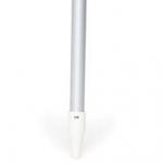 View: 6355 Aluminum Handle, Threaded Plastic Tip, Vinyl Grip 